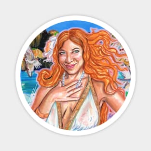 Aphrodite in Cyprus from "Aphrodite Love Myths" Magnet